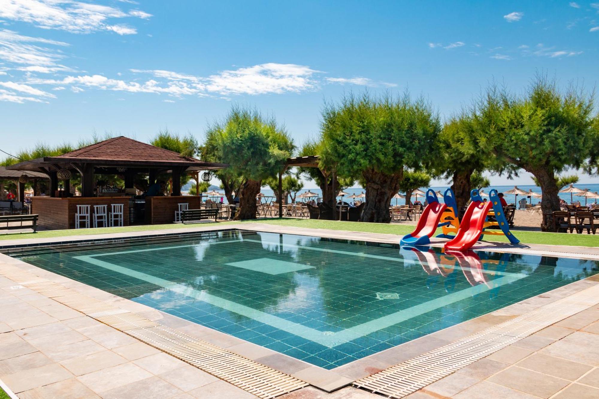 Sun Beach Lindos Лардос Экстерьер фото