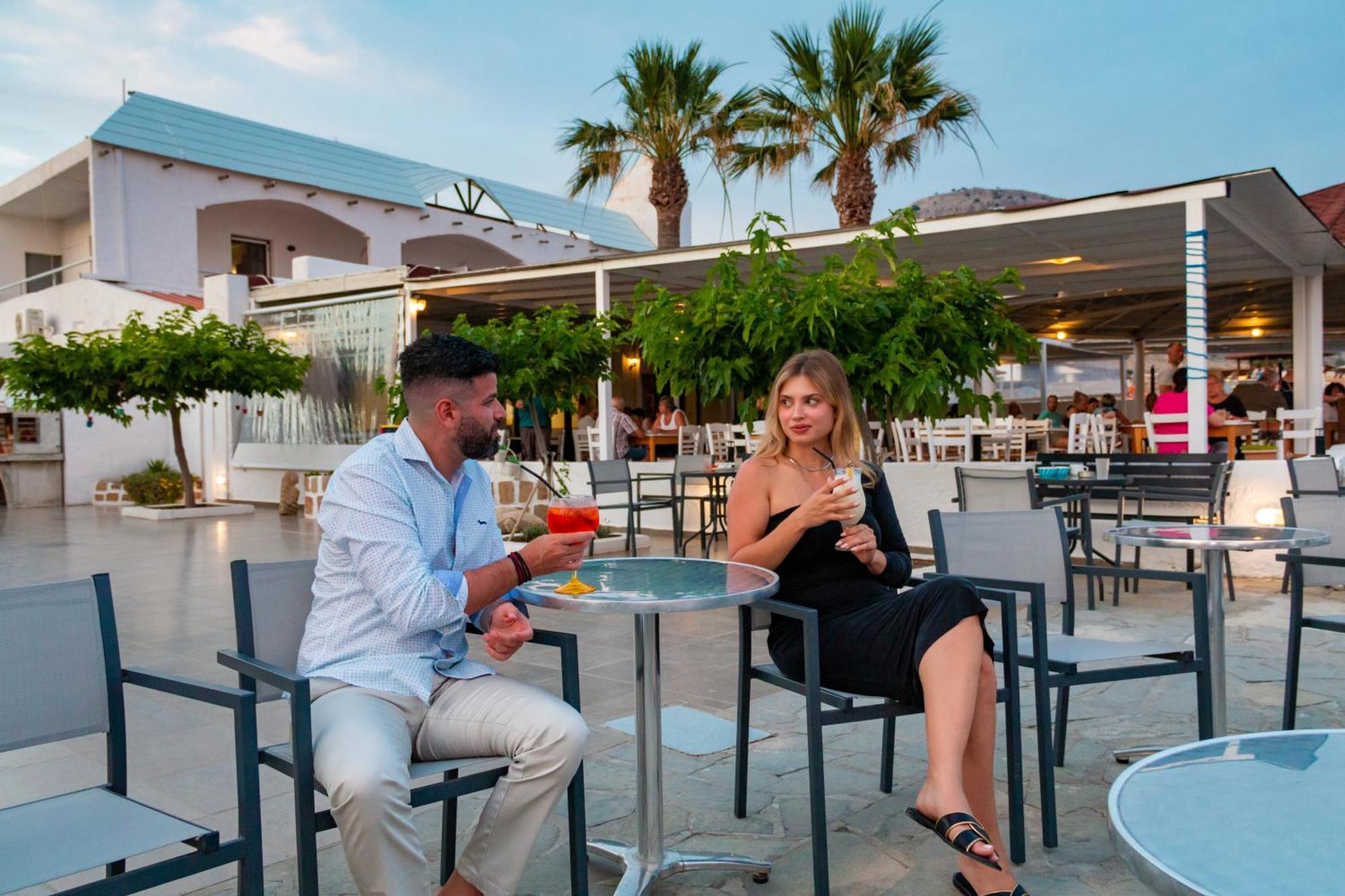 Sun Beach Lindos Лардос Экстерьер фото