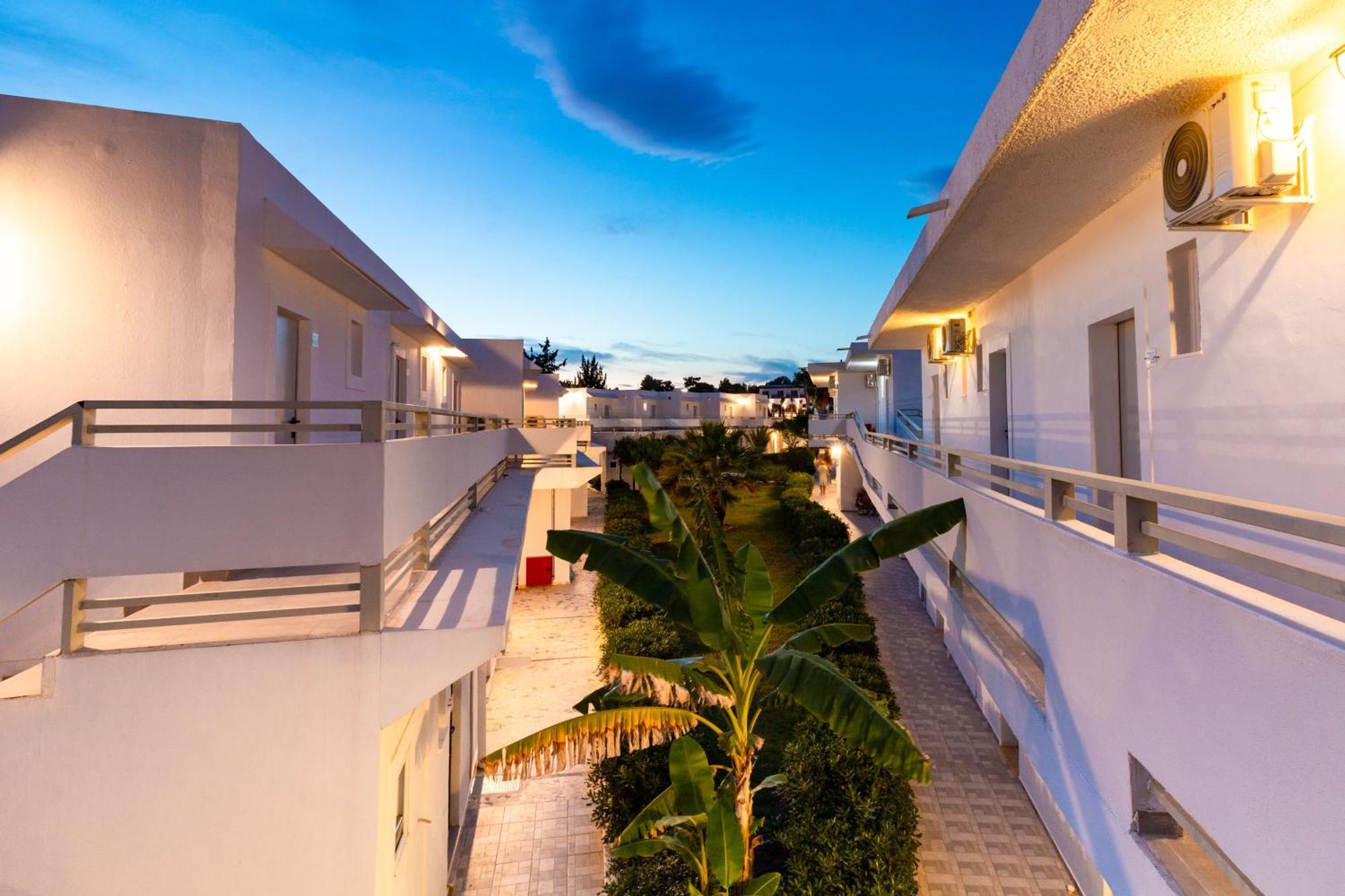 Sun Beach Lindos Лардос Экстерьер фото
