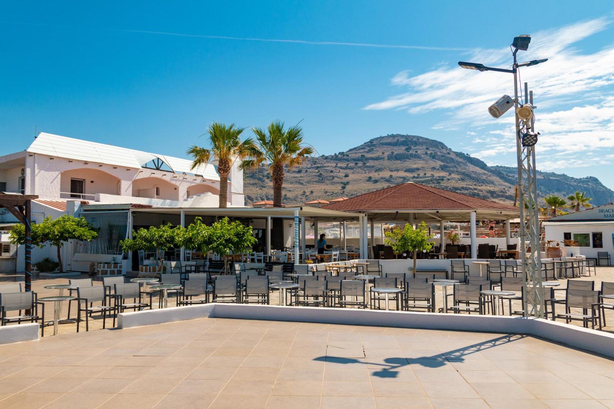 Sun Beach Lindos Лардос Экстерьер фото